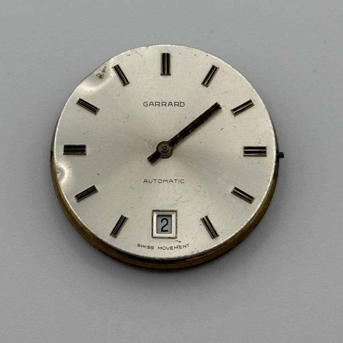 MSR S76 Watch Movement - Garrard - Automatic - For Parts / Repair
