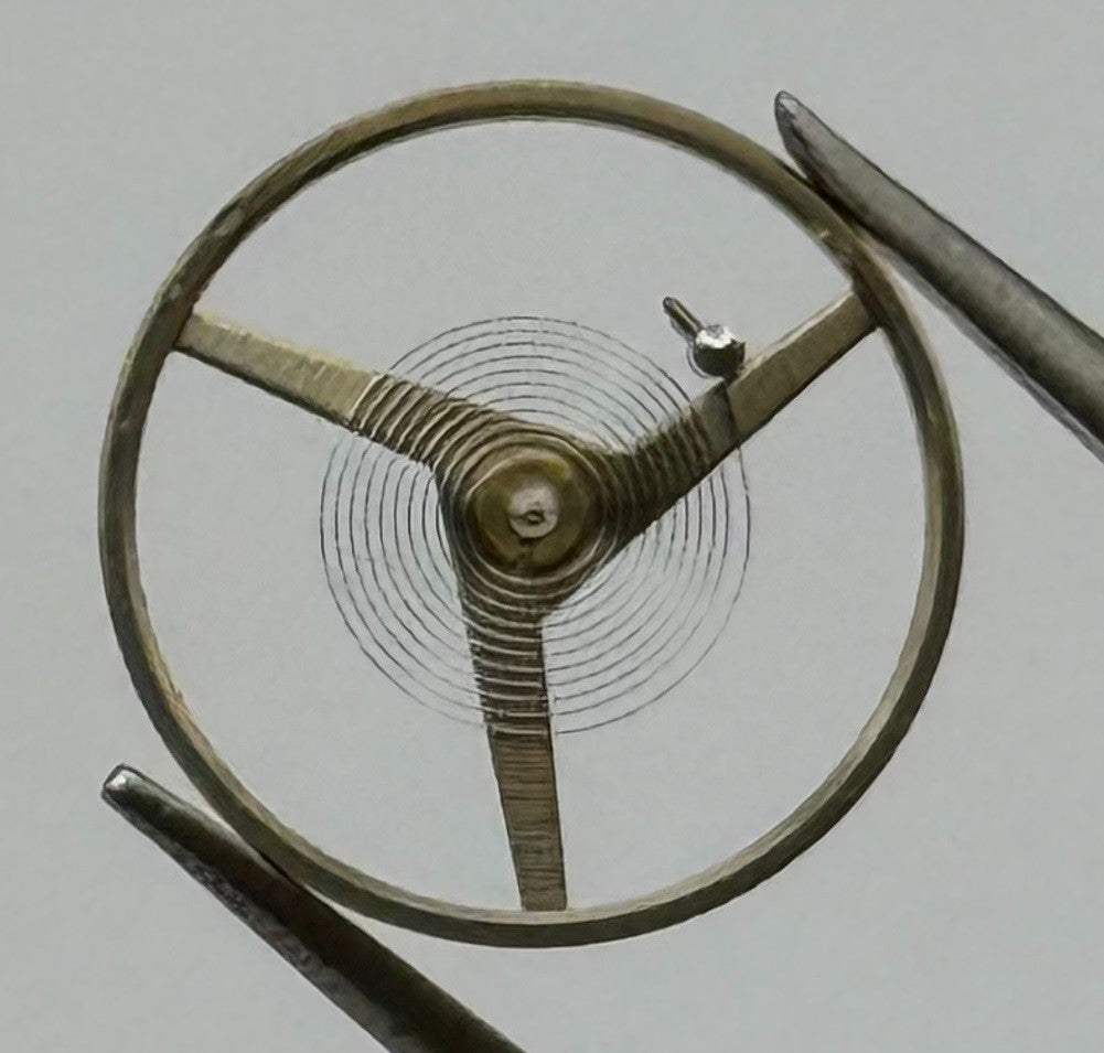 AS 1525 1526 Balance Wheel Complete And Spring 10½’’’ 1430 Watch Movement Parts