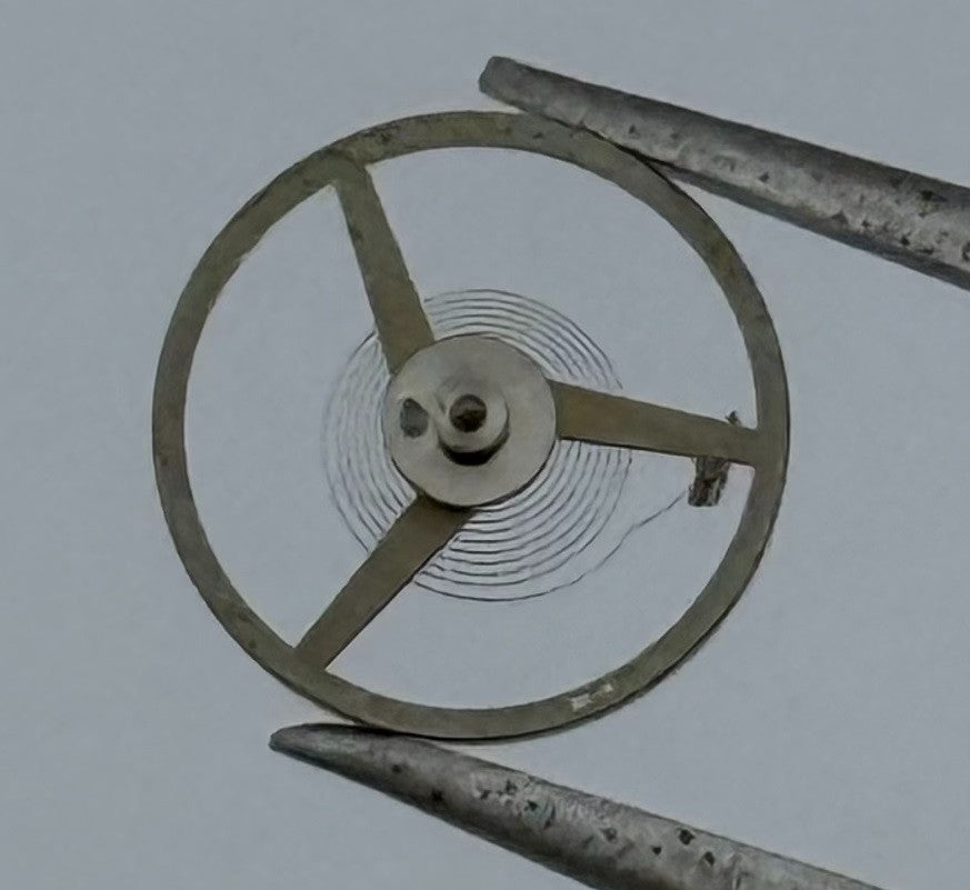 AS 1977 Balance Wheel Complete And Spring 5½’’’ Renata 1740 Watch Movement Parts