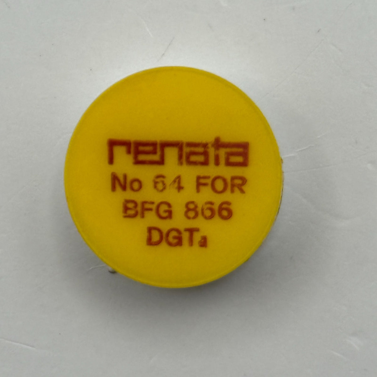 BFG 866 DGT Balance Wheel Complete And Spring Renata 64 Watch Movement Parts NOS