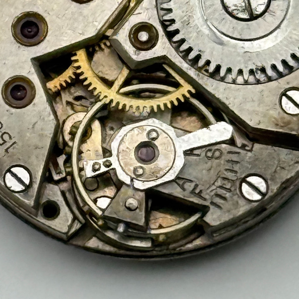 Record 103 Watch Movement 15 Jewels Swiss Manual Wind Parts Repair 19.6mm