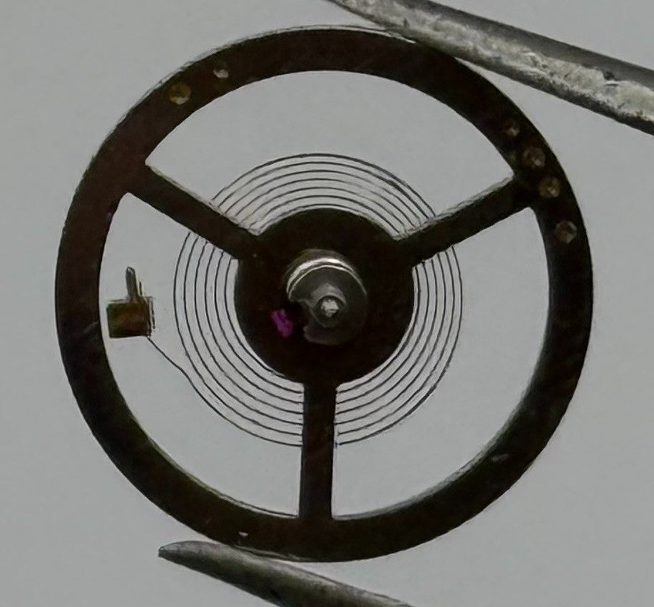 102 Special SP Balance Wheel Complete And Spring 10½’’’ Watch Movement Parts NOS