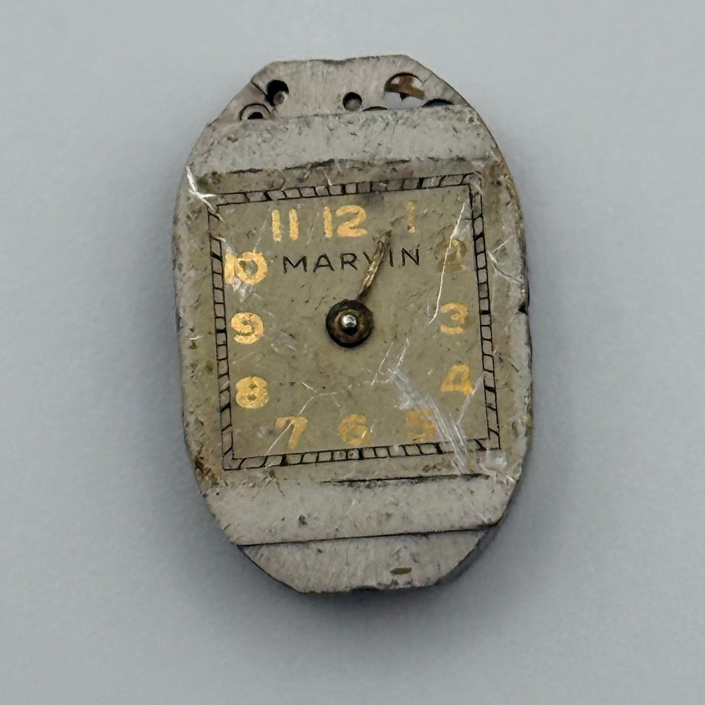 Marvin 100 Watch Movement - Marvin - For Parts / Repair