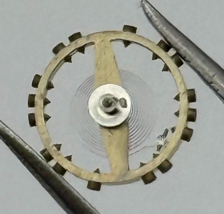 AS 976 1012 Balance Wheel Complete And Spring Renata 29 Watch Movement Parts NOS