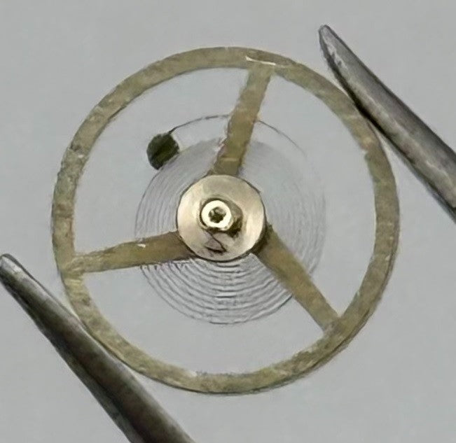AS 1977-2 Balance Wheel Complete And Spring Renata 1831 Watch Movement Parts NOS
