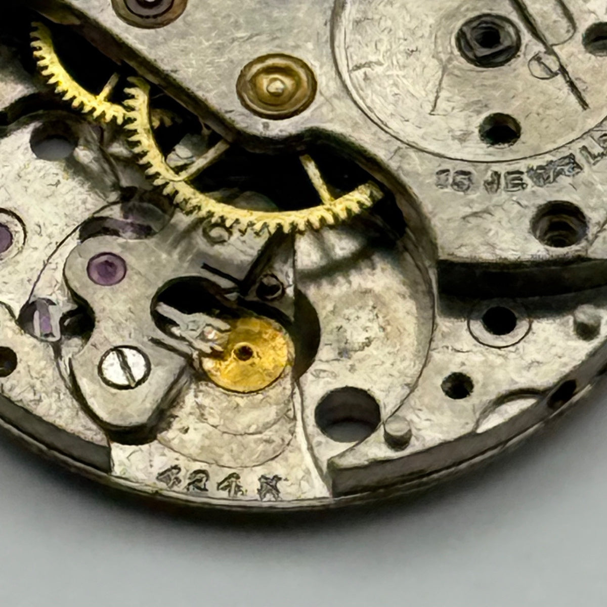Cyma 424K Watch Movement - 19.6m - For Parts / Repair