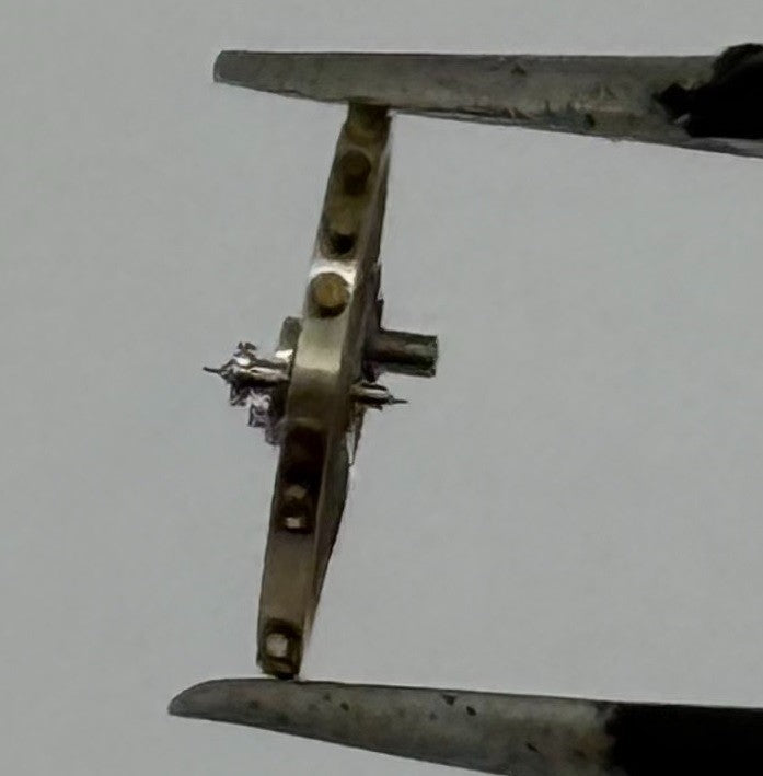 AS 970 Balance Wheel Complete And Spring 8¾’’’ 27 Watch Movement Parts NOS