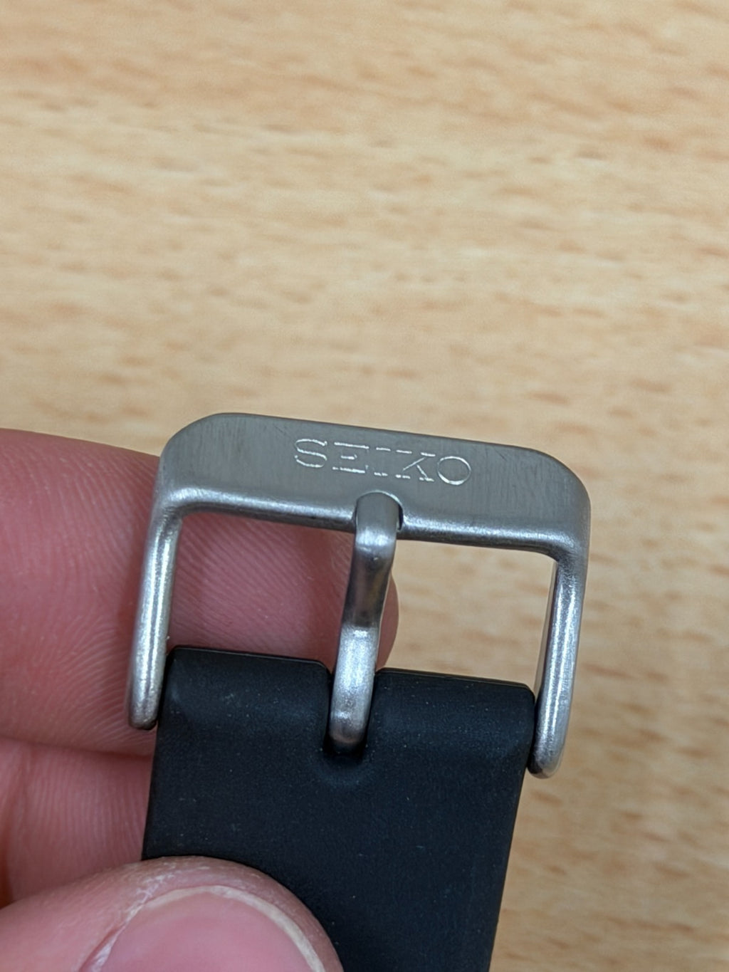 Seiko Z20 Rubber Divers Strap - 20mm Ends
