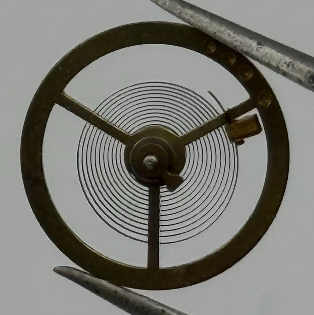 Amida 162 Balance Wheel Complete And Spring Bergeon 14 Watch Movement Parts NOS