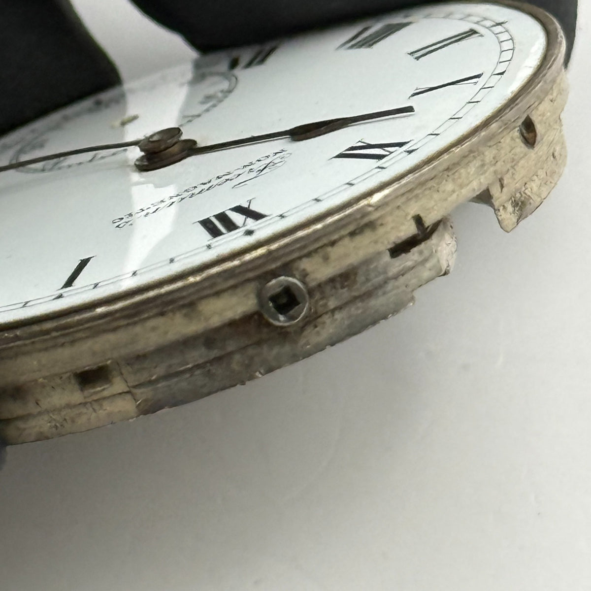 Freeman’s Non Magnetic Pocket Watch Movement Open Face Sub Seconds Parts 37.9mm