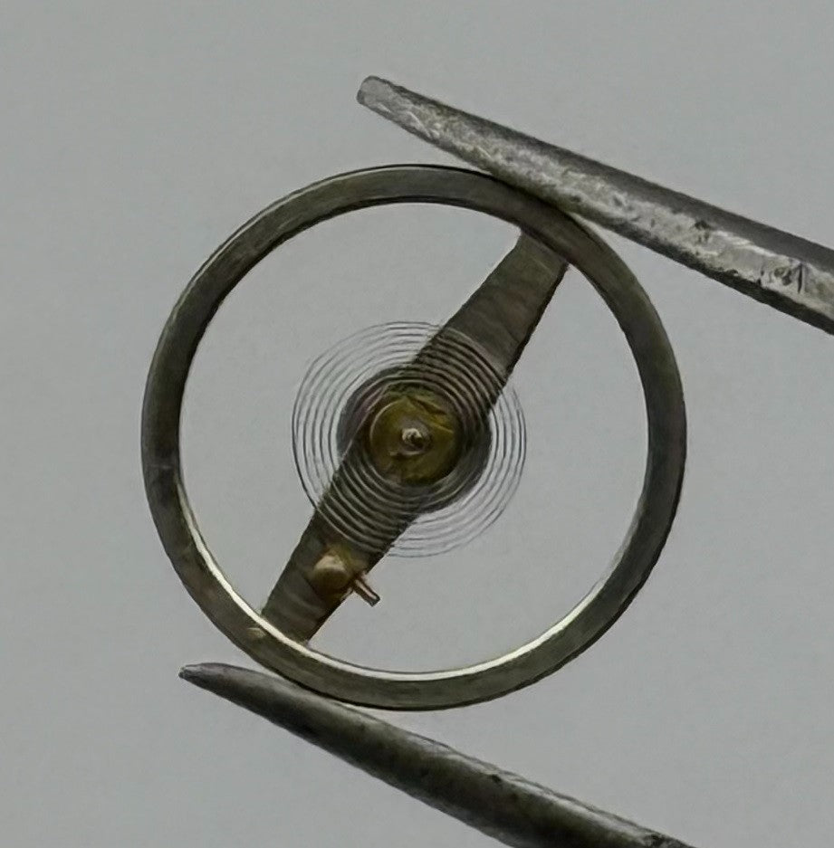 Amida 562 Balance Wheel Complete And Spring 8¾’’’ 4198 Watch Movement Parts NOS