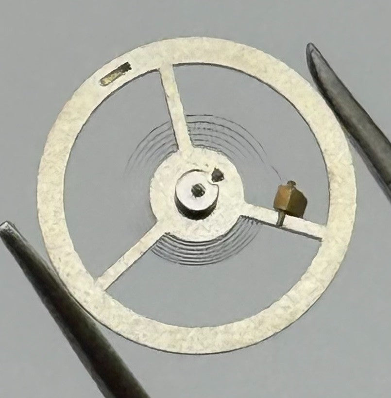 EB 8350 8356-66 /2 Balance Wheel Complete And Spring 5053 Watch Movement Parts