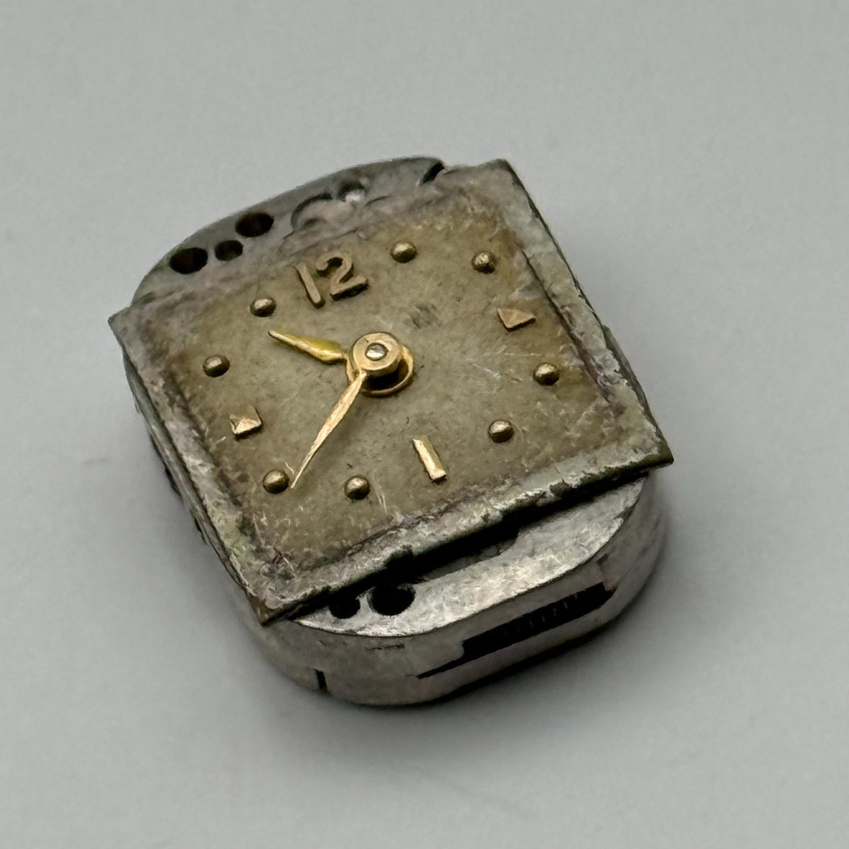 Solvil Watch Movement Paul Didisheim 17J Swiss Manual Wind Parts Repair 12.1mm