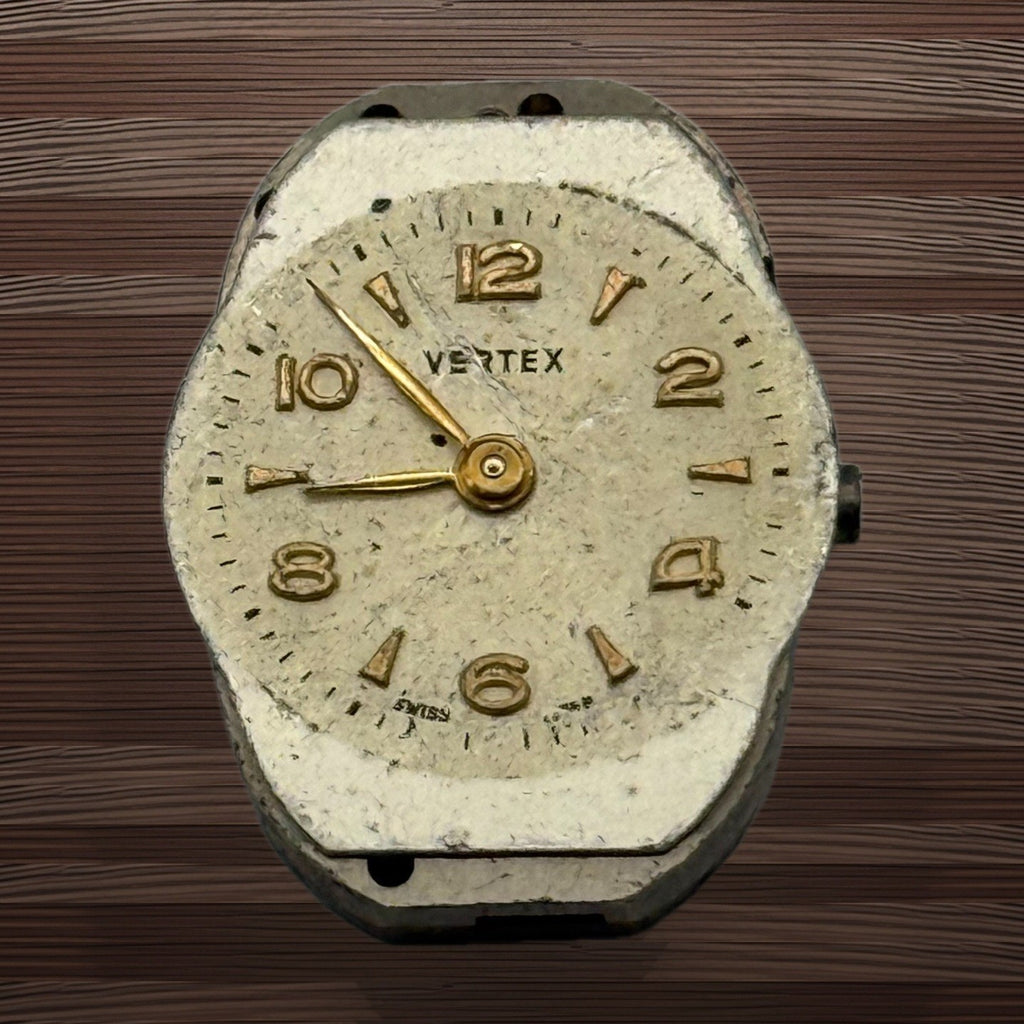 Vertex Revue 61 Watch Movement 15 Jewels Ladies Swiss Manual Wind Parts 15.3mm