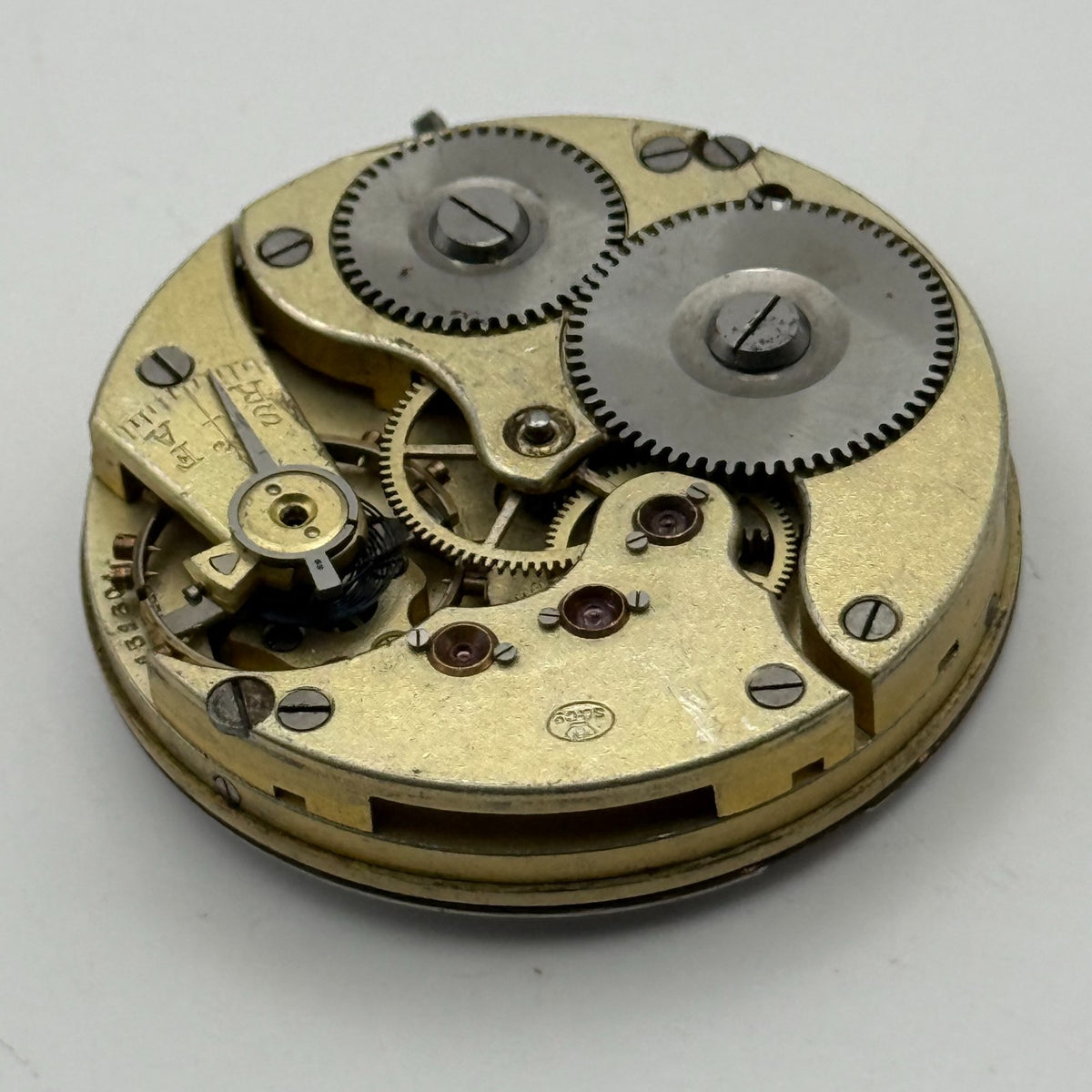 IWC Peerless Pocket Watch Movement Open Face High Grade S&Co Parts 39.7mm