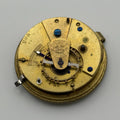 English Lever Pocket Watch Movement - CWMC Antique - For Parts / Repair - 42.9mm