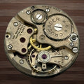 Crusader Compensated 15 Rubies Watch Movement - For Parts / Repair - 23.9mm