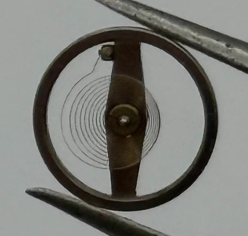 Brac 2021 Balance Wheel Complete And Spring 5¼'' 69 M Watch Movement Parts NOS