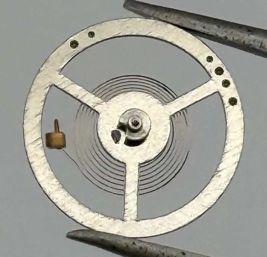 102 Special SP Balance Wheel Complete And Spring 10½’’’ Watch Movement Parts NOS