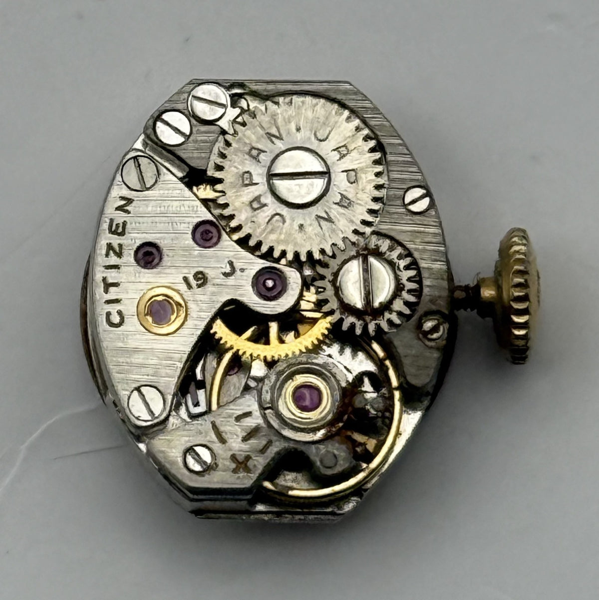 Citizen 9303 Watch Movement Original Crown 19 Jewels Japan Parts Repair 11.5mm