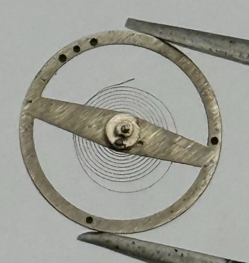 RL 1013-1217 Balance Wheel Complete And Spring Renata 5200 Watch Movement Parts
