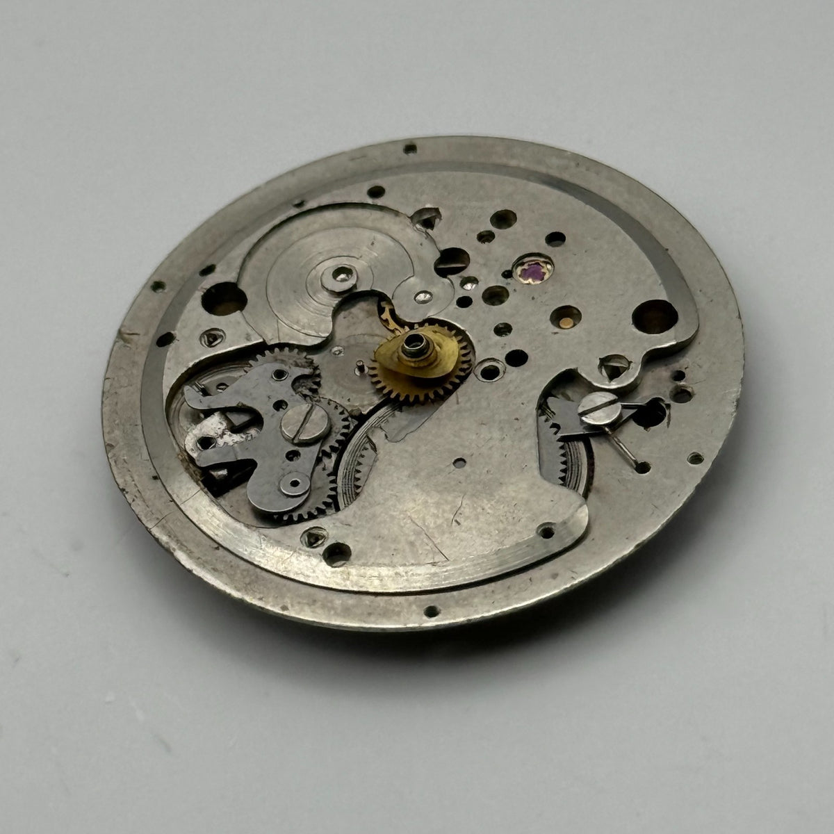 Rego 272 Watch Movement - R.A. Lapanouse 7 Jewels - For Parts / Repair - 27mm