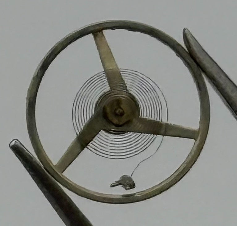 FEF 370 Balance Wheel Complete And Spring Renata 1169 Watch Movement Parts NOS