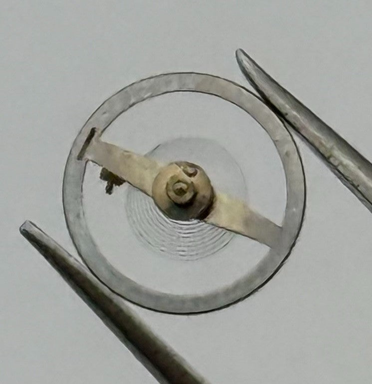 BFG 925 Balance Wheel Complete And Spring 6¾’’’ 4440 Watch Movement Parts NOS