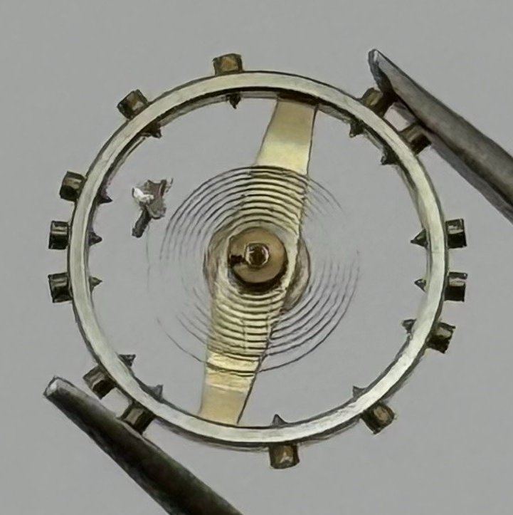 FEF 270 Balance Wheel Complete And Spring 5¼’’’ Renata 173 Watch Movement Parts