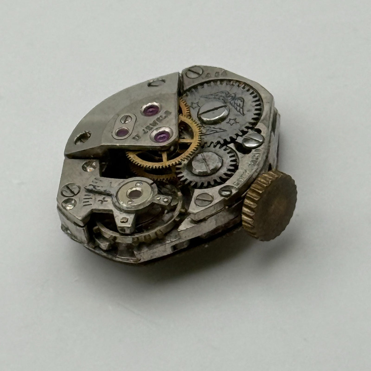 Unitas UT 540 Watch Movement Swiss Rotary 17 Jewels Parts Repair 15.2mm