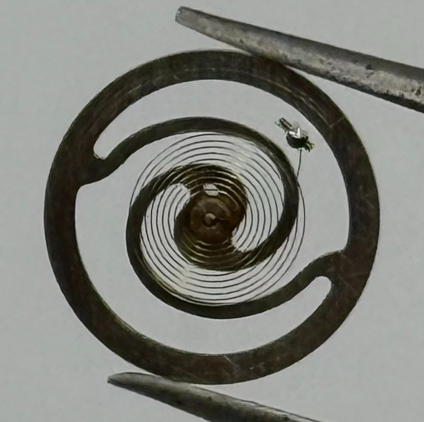 RL 7013 Balance Wheel Complete And Spring 10½’’’ 1367 Watch Movement Parts NOS