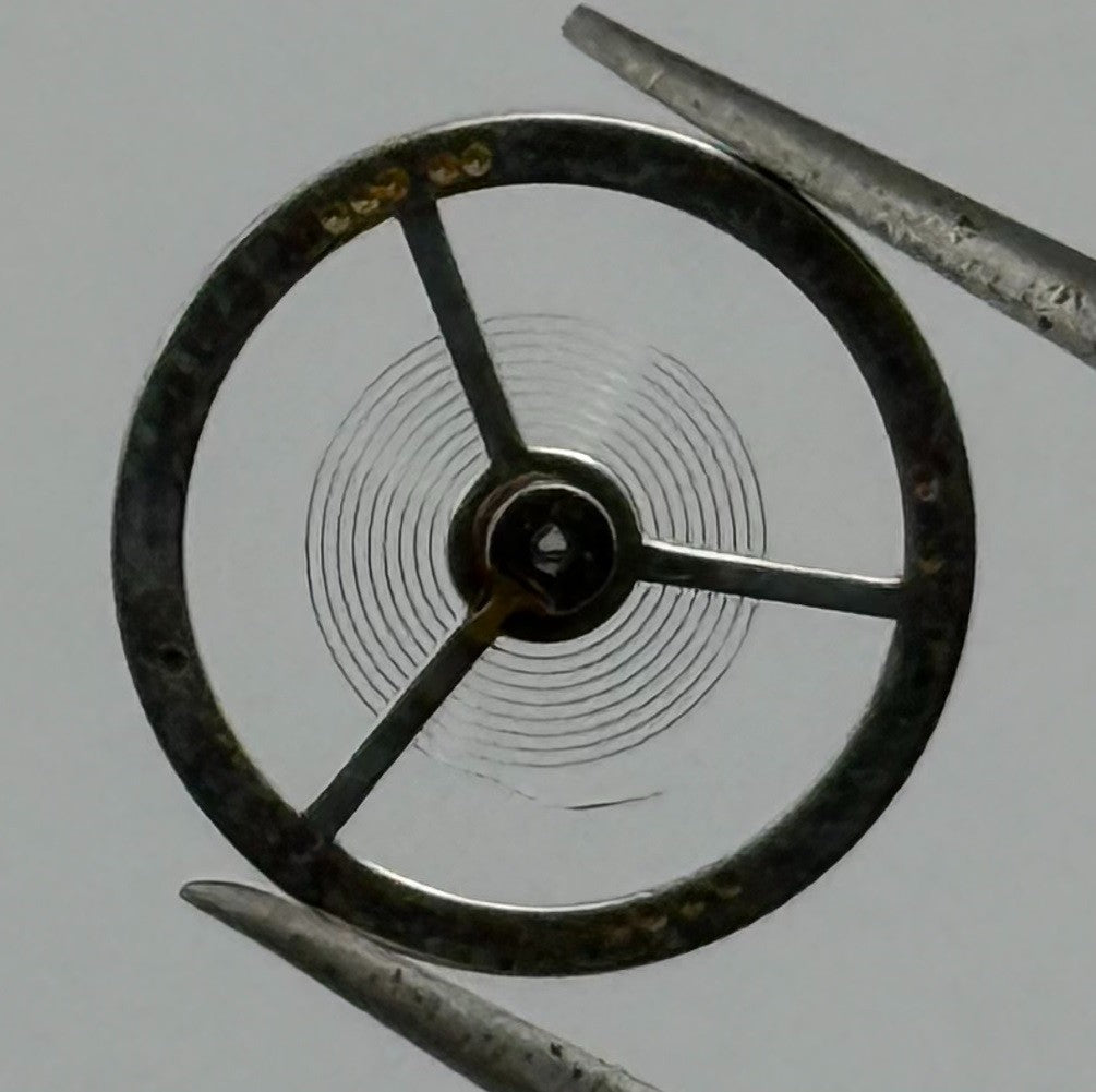 Brac 500 Balance Wheel Complete And Spring Renata 1636 Watch Movement Parts NOS
