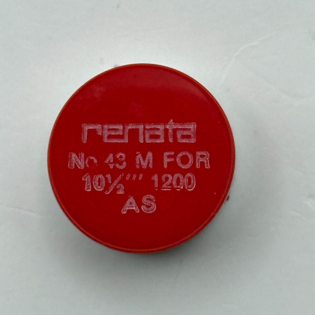 AS 1200 Balance Wheel Complete And Spring 10½’’’ Renata 43 Watch Movement Parts