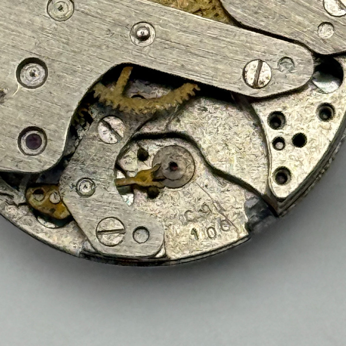 Smiths LY Cal.100 Watch Movement Ingersoll Gt. Britain Manual Wind Parts 19.5mm