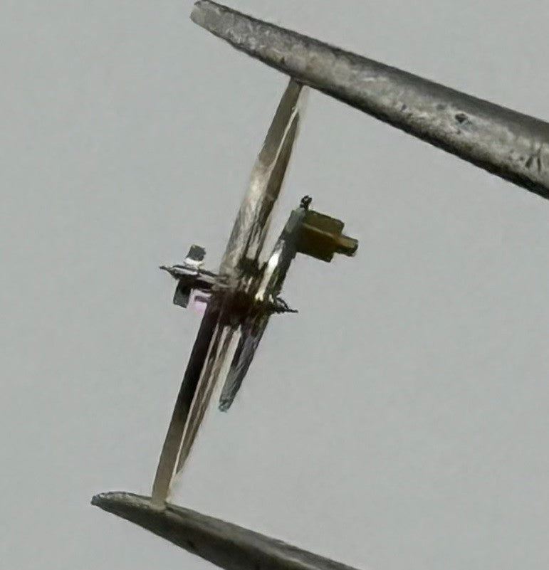 EB 8350 8356-66 Balance Wheel Complete And Spring 5053 Watch Movement Parts NOS