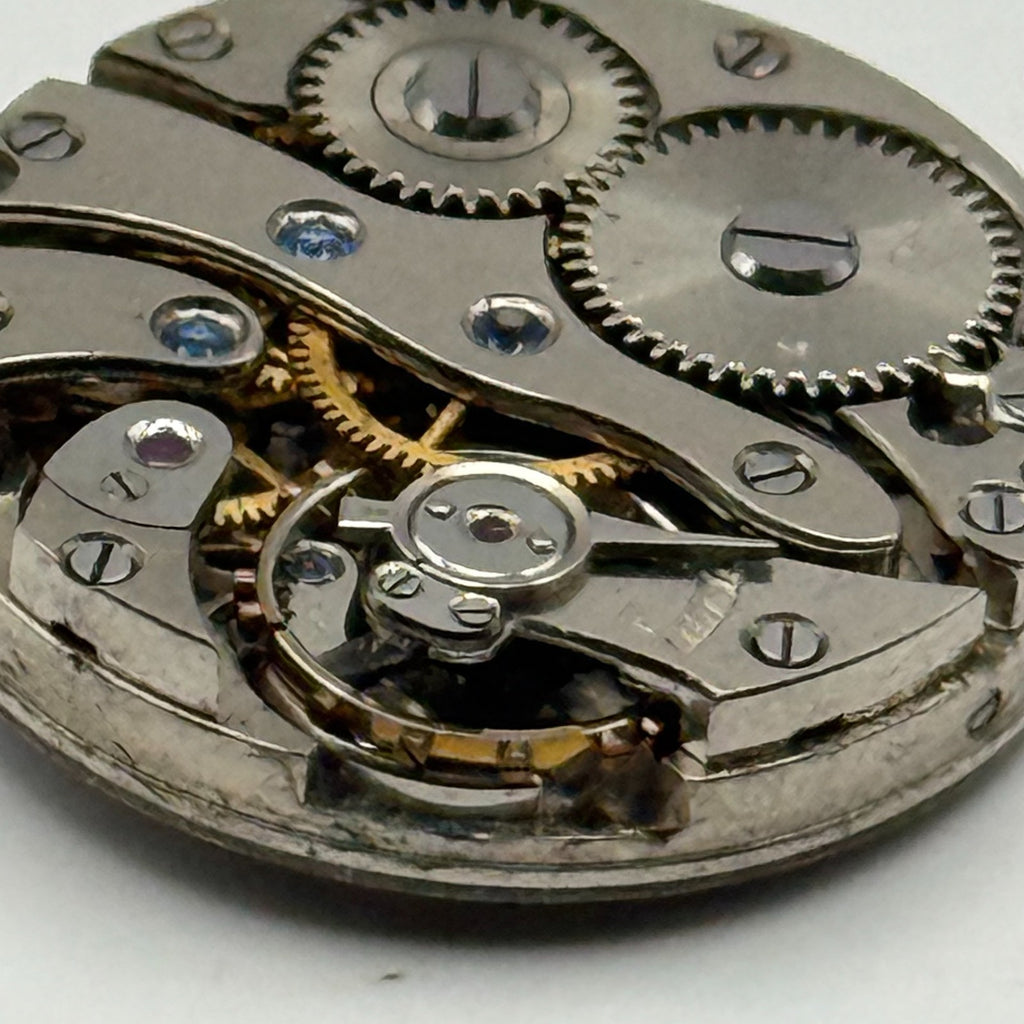 Hamilton & Inches Edinburgh Watch Movement Blue Jewels Sub Seconds Parts 21.9mm