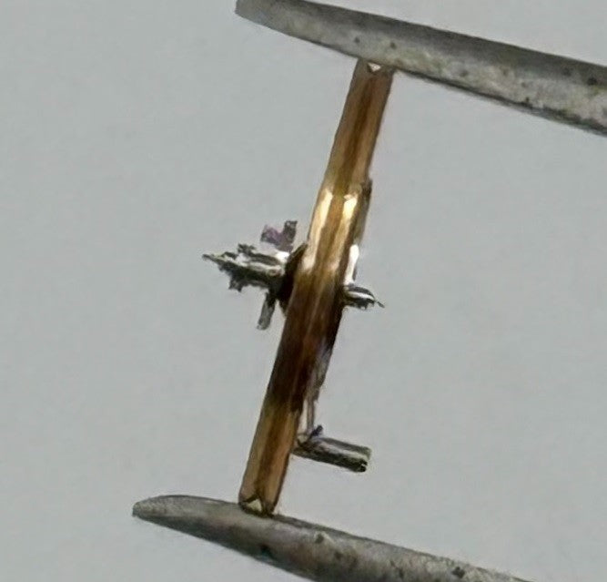AS 976 1012 Balance Wheel Complete And Spring Renata 29 Watch Movement Parts NOS