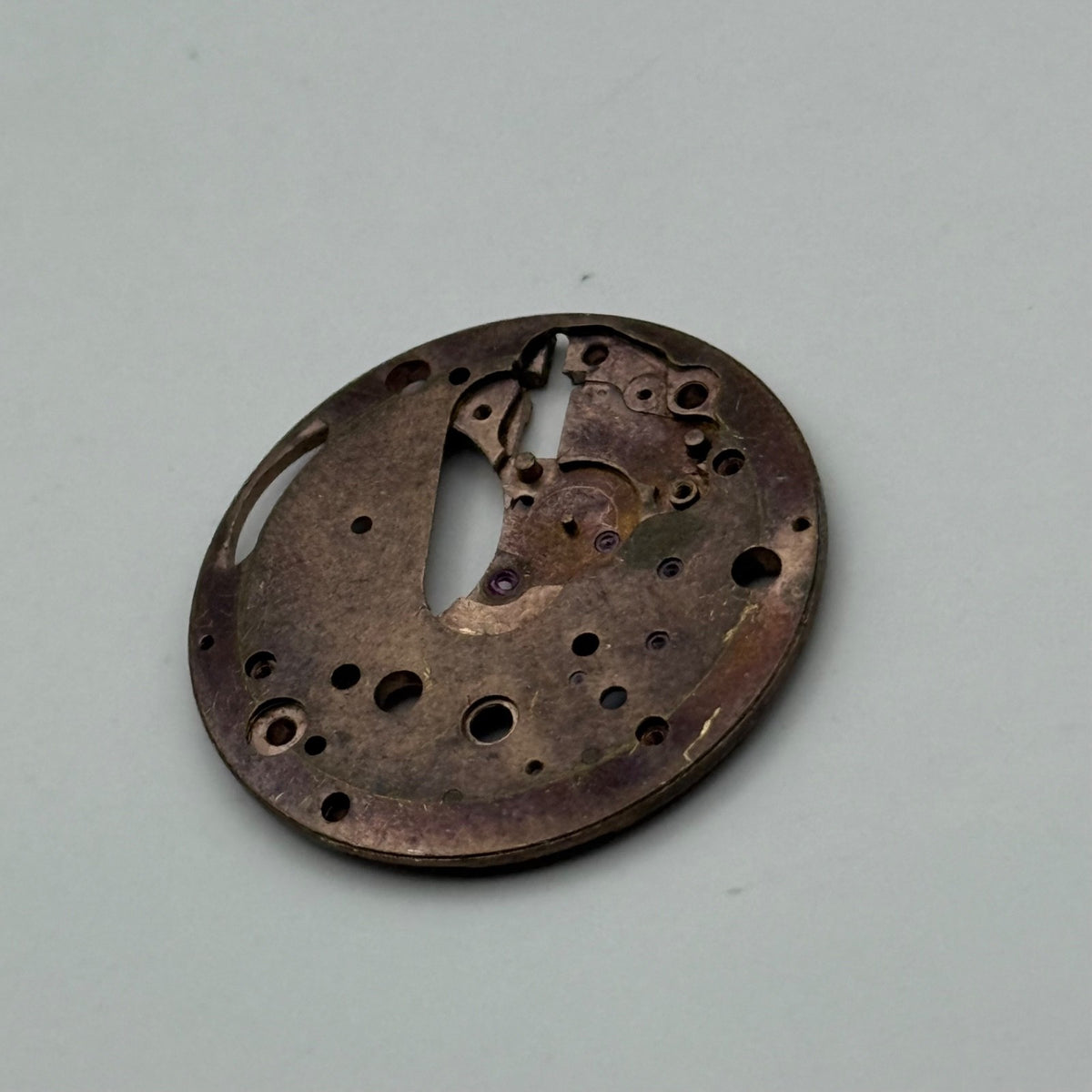 Peseux P 7000 Watch Movement - Main Plate - For Parts / Repair - 23.6mm