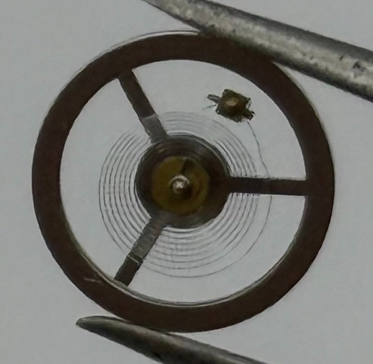 EB 8320 8321 8330 Balance Wheel Complete And Spring 6¾’’’ 1596 Watch Movement