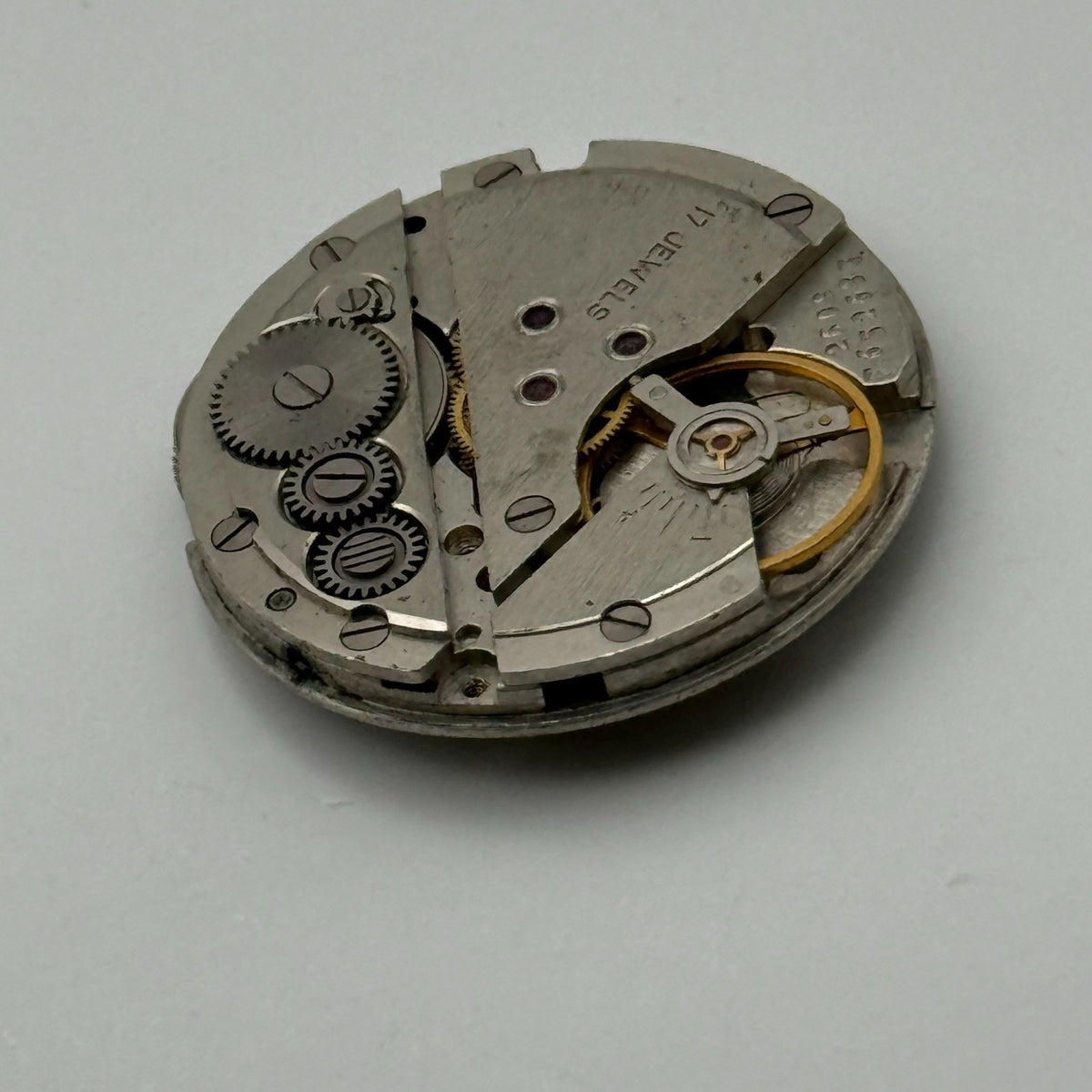 Poljot 2609 Watch Movement Soviet 17 Jewels Manual Wind Parts Repair 26.5mm