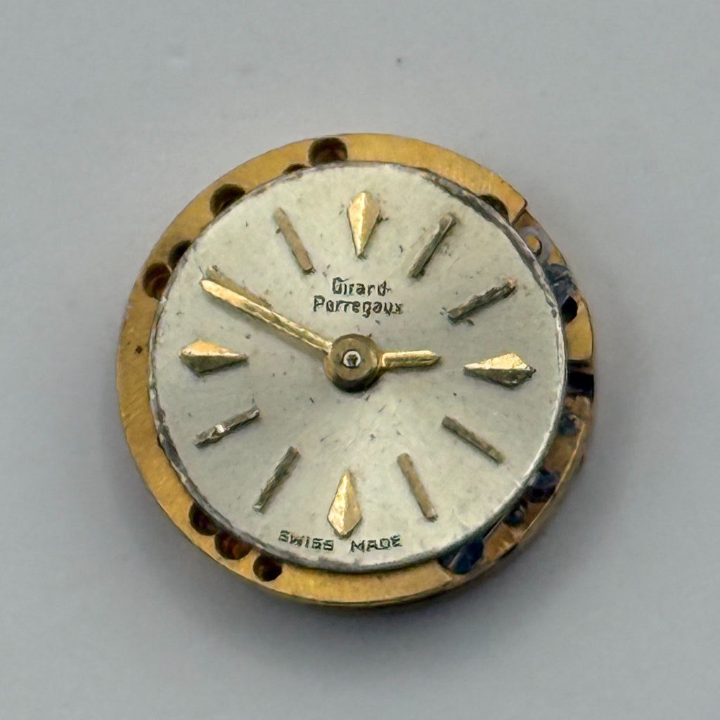 Girard Perregaux 5109 951 Watch Movement Ladies 17 Jewels Manual Parts 13.7mm