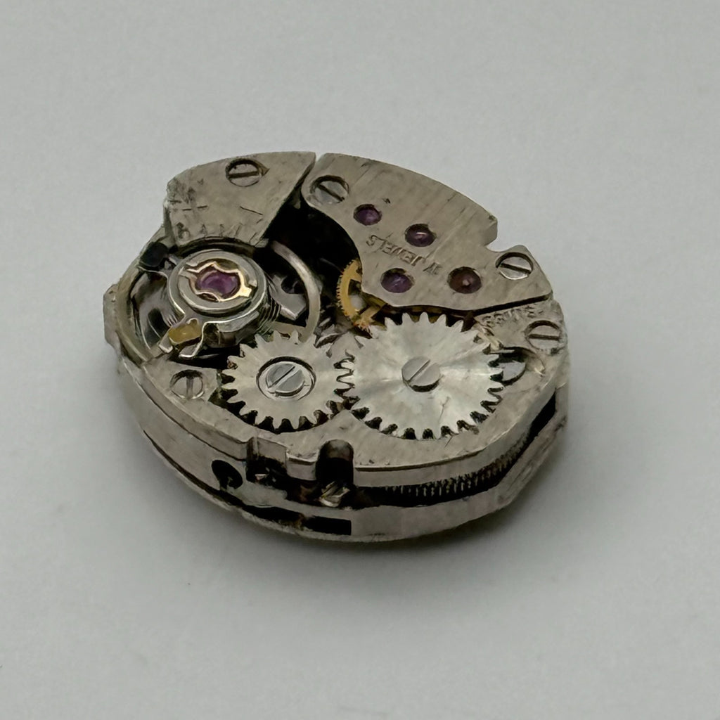 ETA 277-001 Watch Movement Everite 17 Jewels Swiss Manual Wind Parts 12.9mm