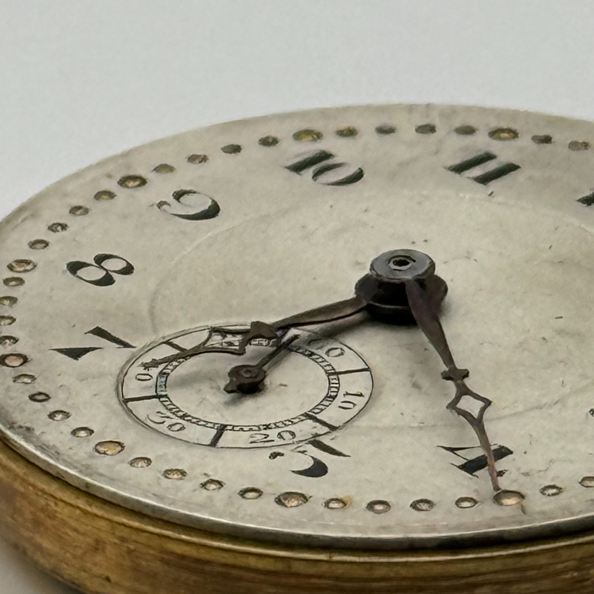 15 Jewels 2 Adjustments Watch Movement Running Unidentified Swiss Parts Repair