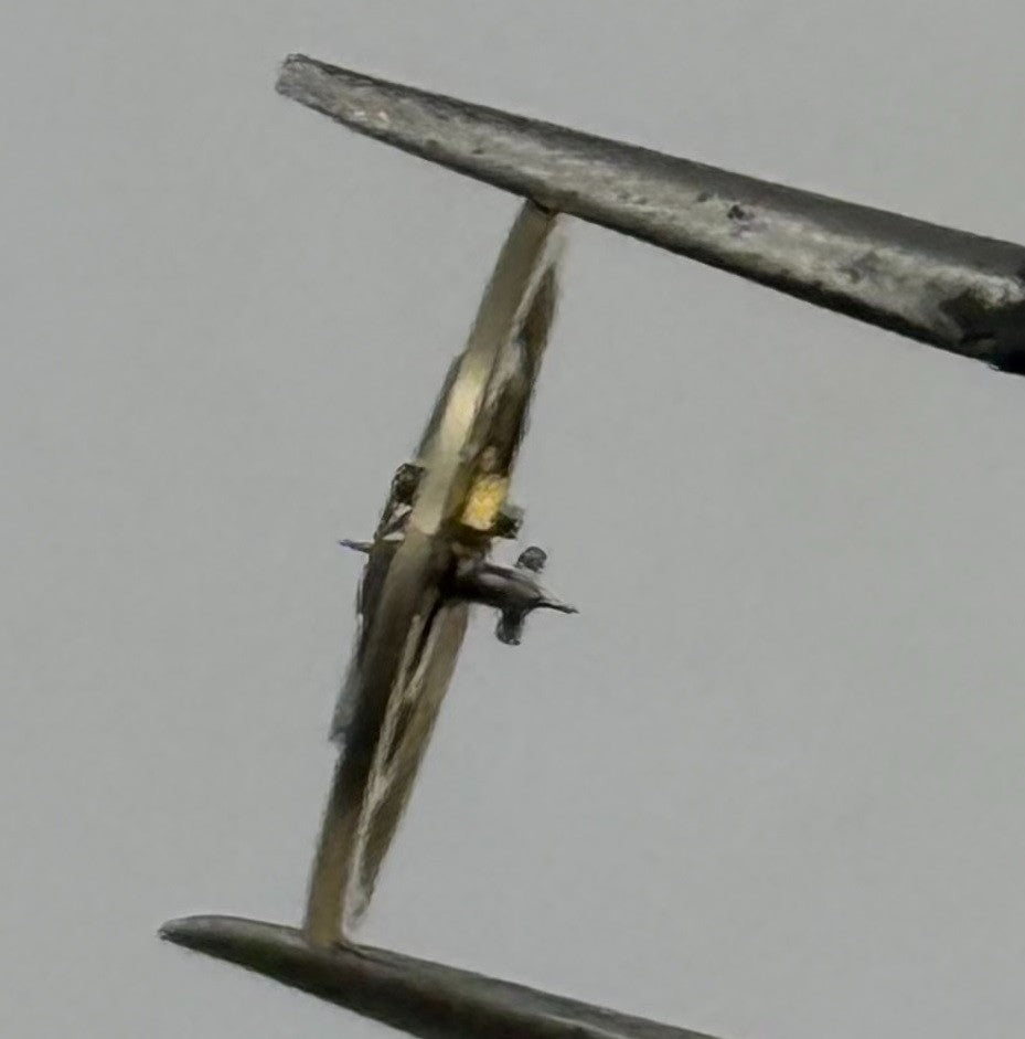 RL 7013 Balance Wheel Complete And Spring 10½’’’ 4884 Watch Movement Parts NOS