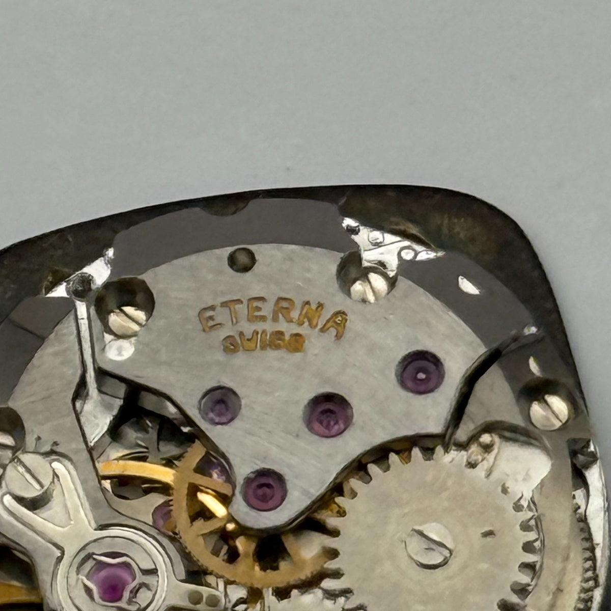 Eterna 12660 B Watch Movement - Ladies - For Parts / Repair - 17.4mm