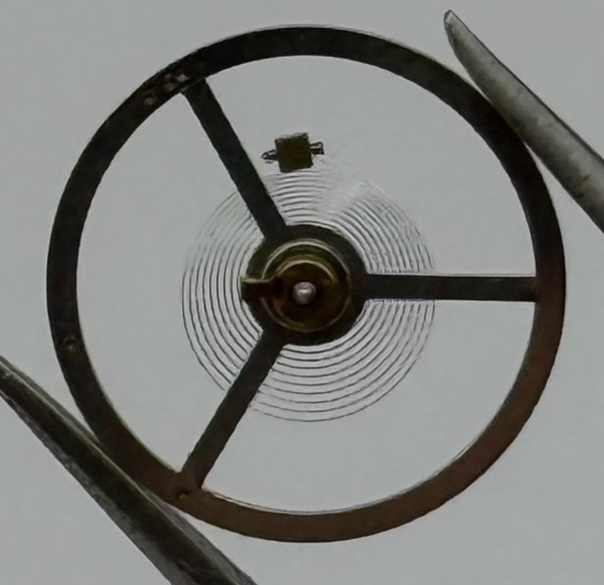 BFG 844 Balance Wheel Complete And Spring 10½’’’ 1867 Watch Movement Parts NOS