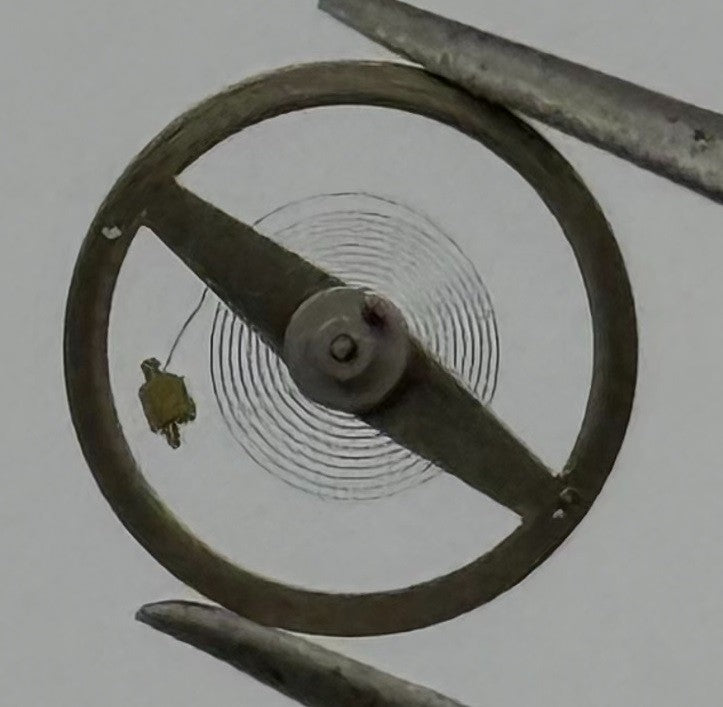 RL 5001 5011 5211 Balance Wheel Complete And Spring 1313 M Watch Movement Parts