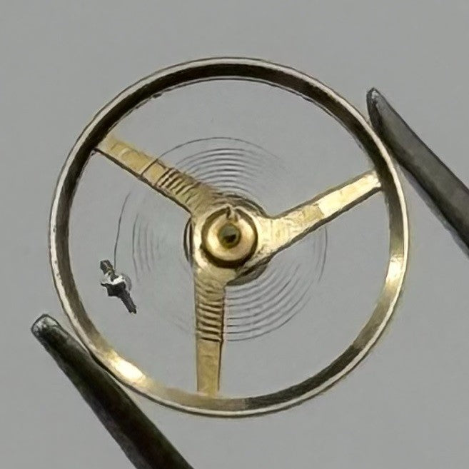FHF 35-21 Balance Wheel Complete And Spring Renata 1722 Watch Movement Parts NOS