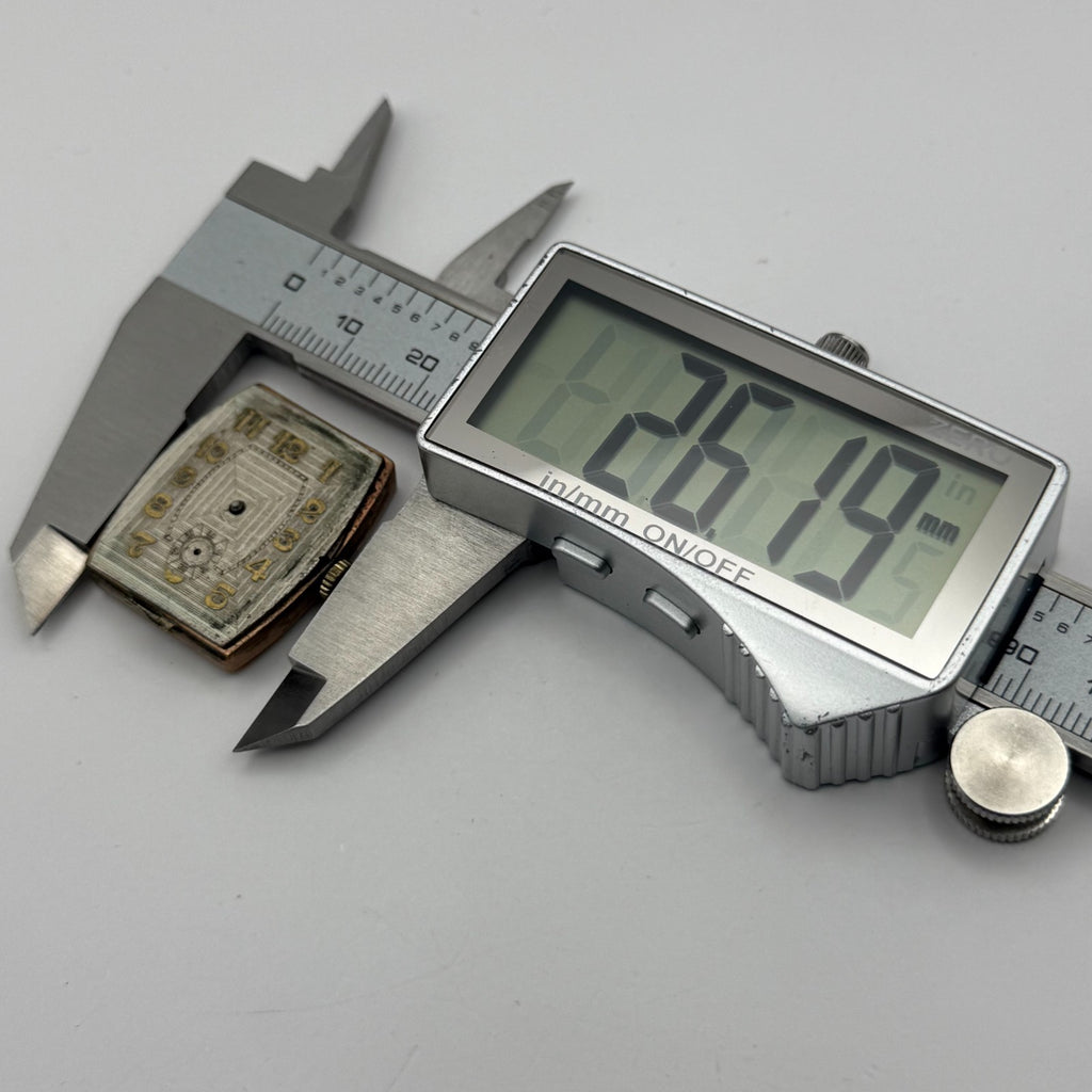 Vertex “B” Watch Movement - VWC B 15 Jewels - For Parts / Repair - 26.1mm