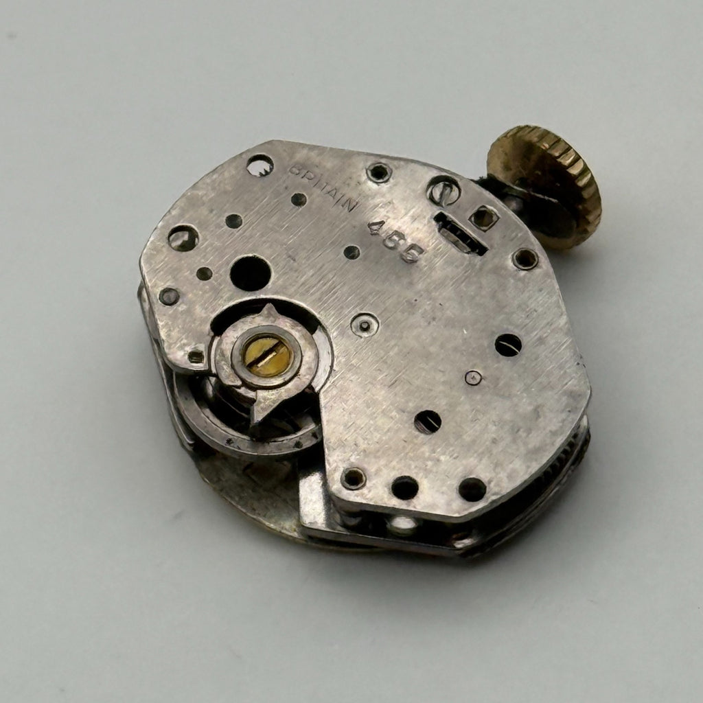 Timex 456 Watch Movement Great Britain Vintage Manual Wind Parts Repair 18mm